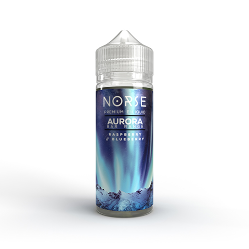 Norse Aurora - Raspberry & Blueberry (Shortfill, 100ml)